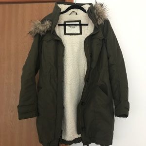 Abercrombie Fitch Sherpa Parka